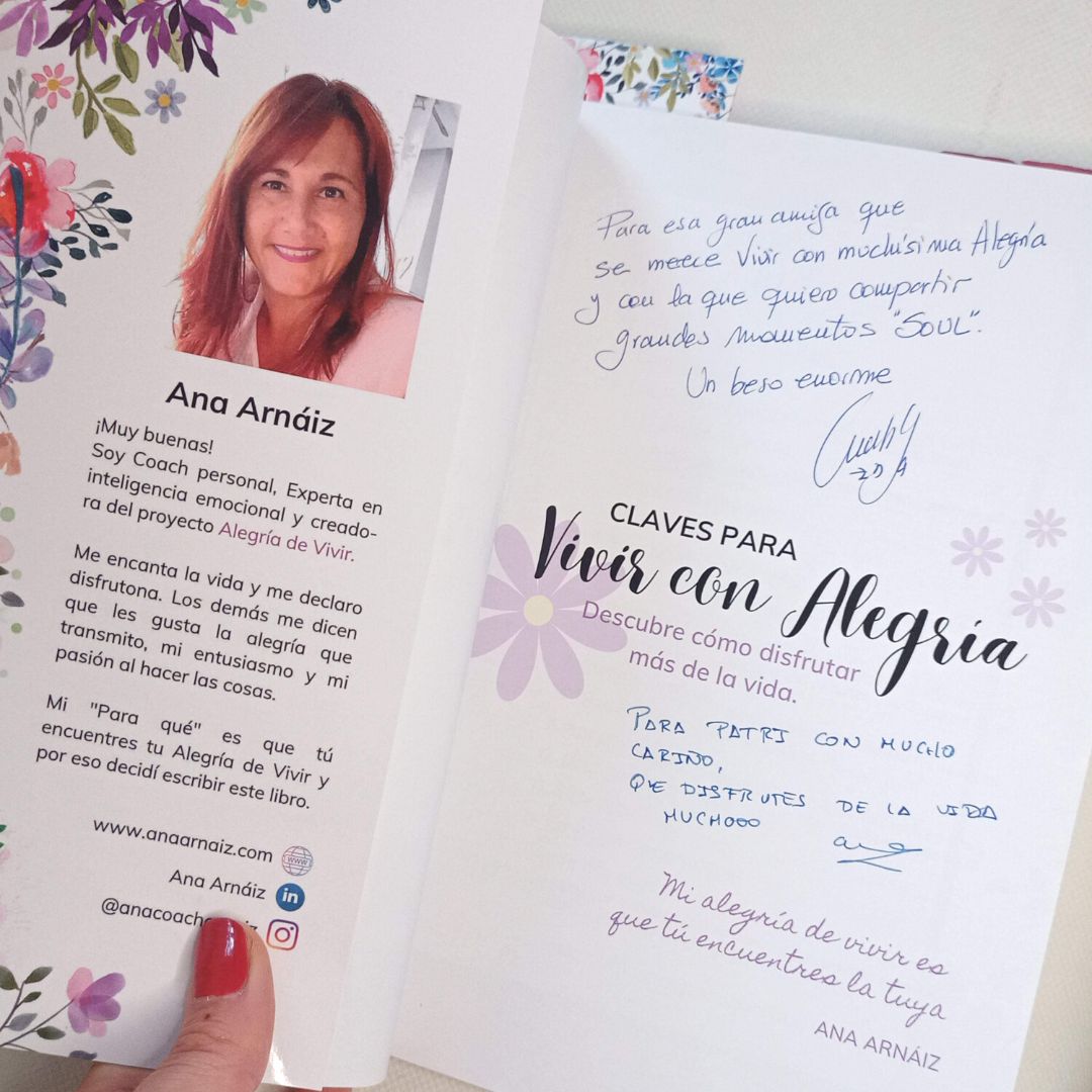 Foto del libro Vivir con Alegría de Ana Arnáiz