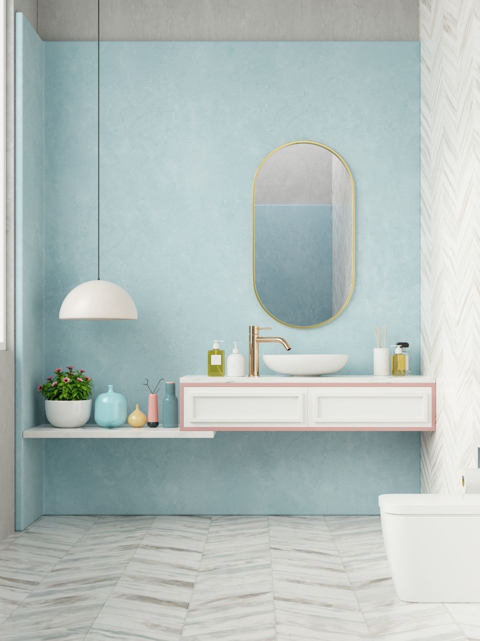 Mesita de café en esquina con jarrón de flores