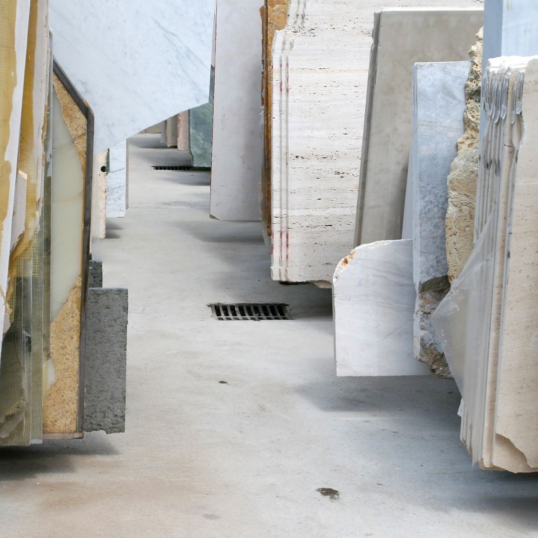 Planchas de variedades de mármol