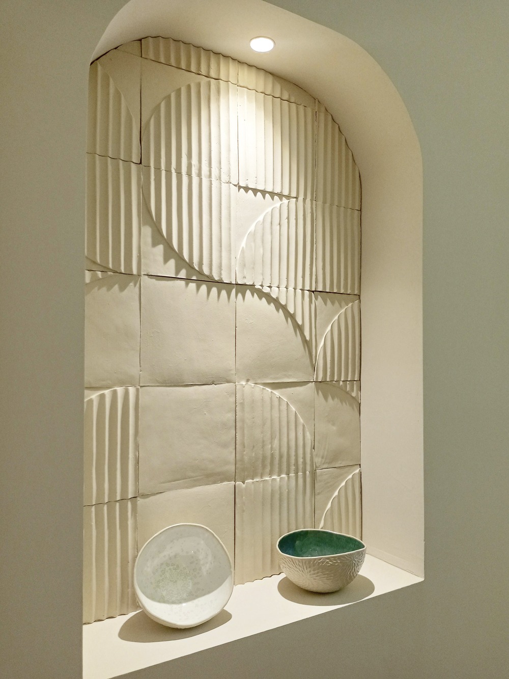 Pared de Cerámica Artesanal